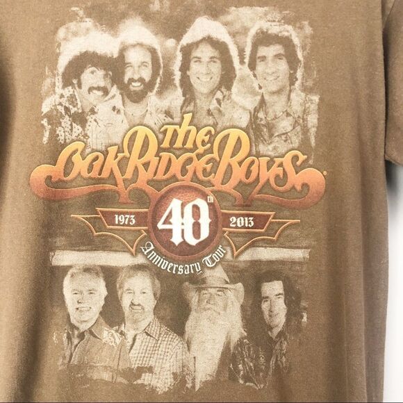 THE OAK RIDGE BOYS Anniversary Tour Tee - Picture 2 of 6